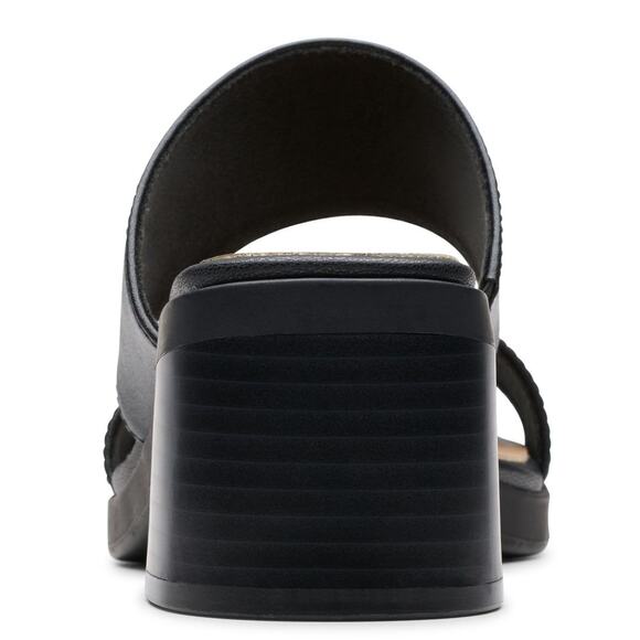 NWT Clarks Women’s Jaylan Dusk Black Leather Shoes – Size 8.5 Medium - Picture 7 of 7